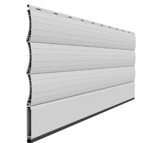 Lama de PVC extrusionado Mini-39 con ranuras para ventilación y aislamiento térmico
