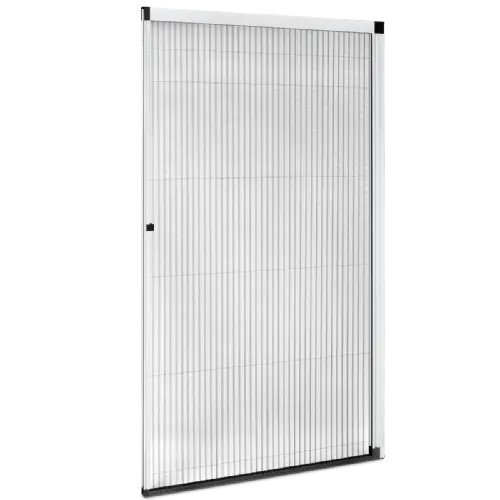 Mosquitera plisada Eco ideal para terrazas y jardines, recortable hasta 30 cm